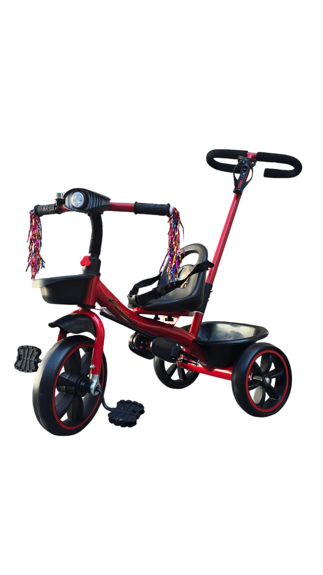 TRICICLO SENCILLO SUPER C/BASTÓN MACHUKA MOD. 285