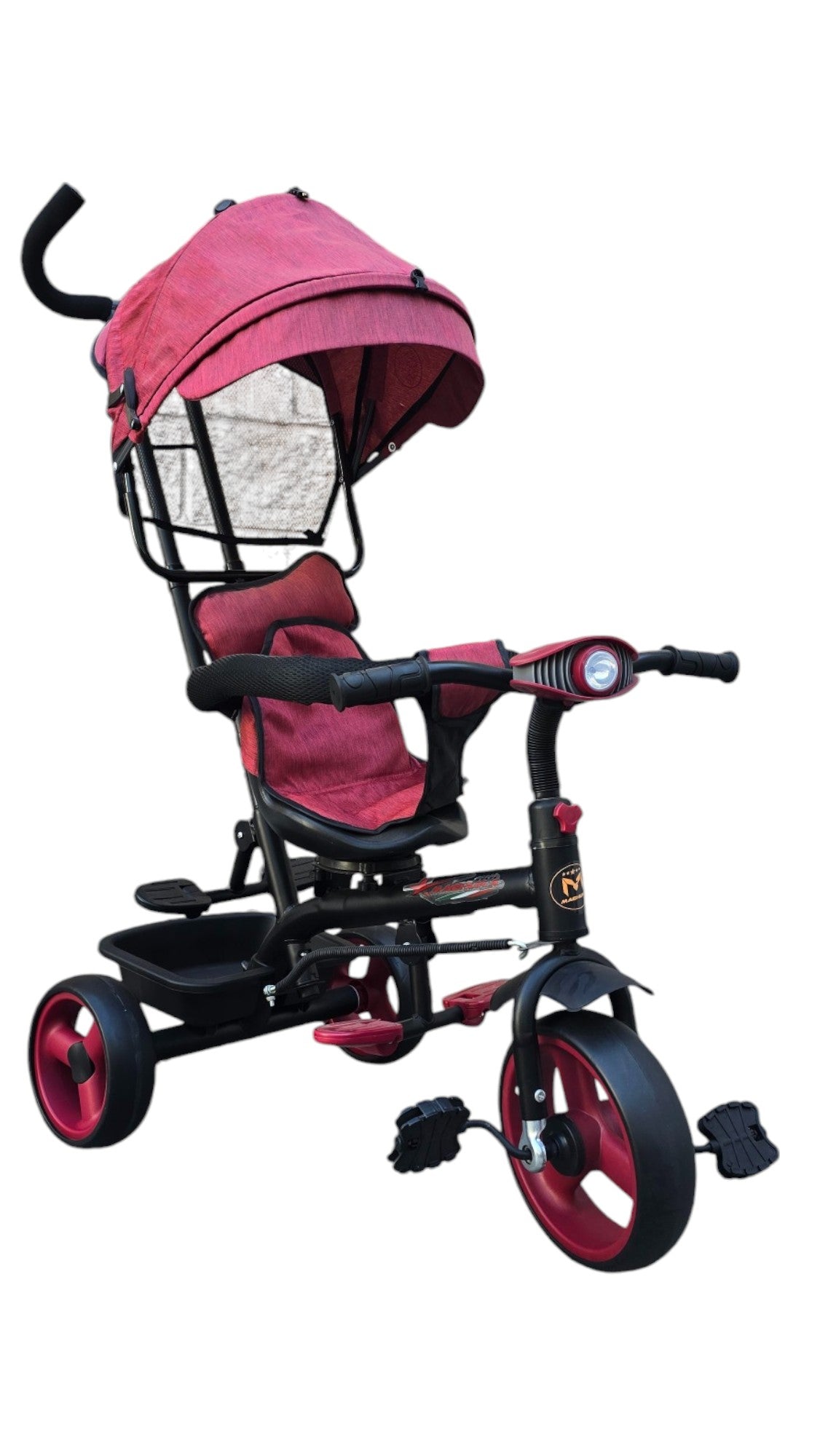 TRICICLO CON TOLDO ASIENTO GIRATORIO T10 Y T20