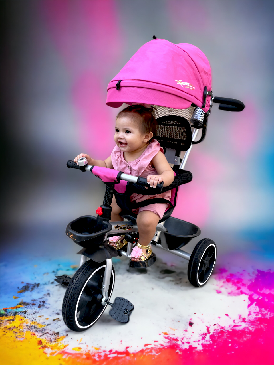 TRICICLO C/TOLDO LLANTA PU Mod. 342-23