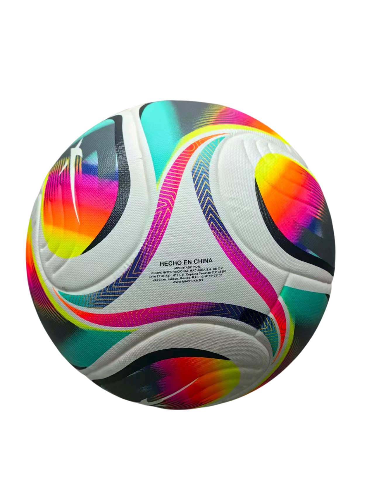 Balón Deportivo de Fútbol Laminado 7 Gajos PU