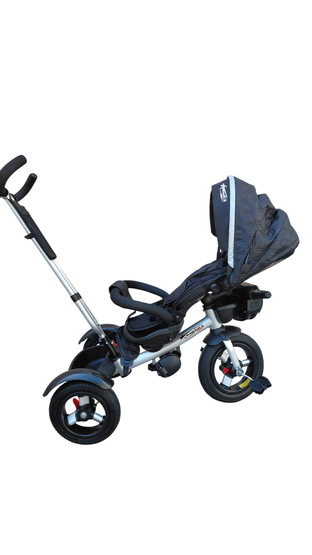TRICICLO LUXE-25 LLANTA DE AIRE R-12 CON TOLDO
