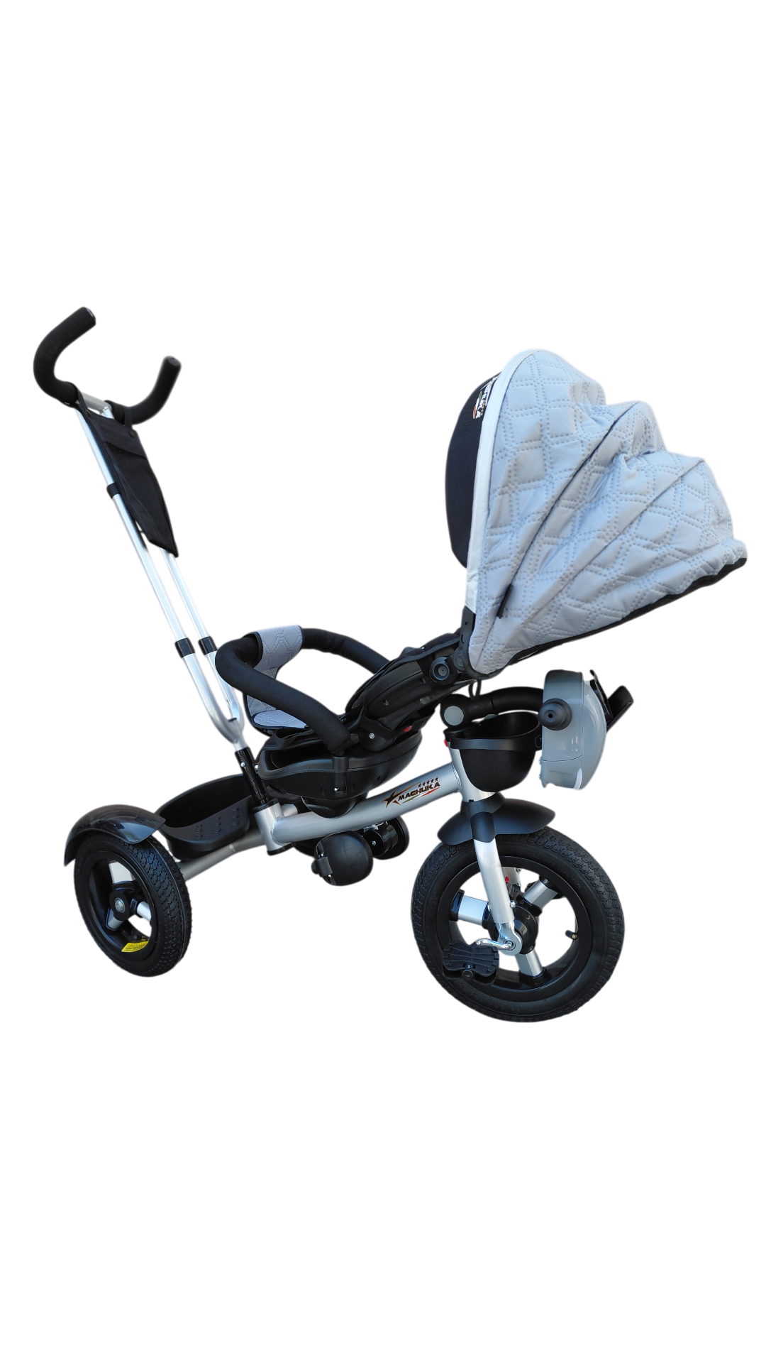 TRICICLO LUXE-25 LLANTA DE AIRE R-12 CON TOLDO