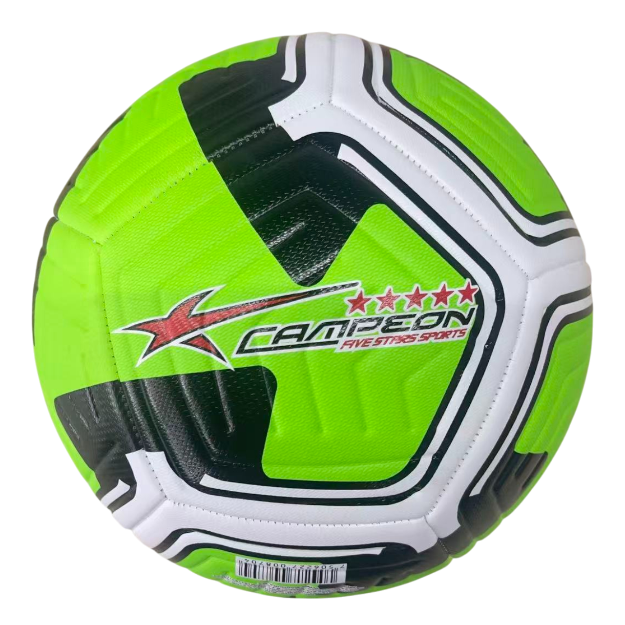 Balón Deportivo de Fútbol Alto Relieve Trébol 12 Gajos PU