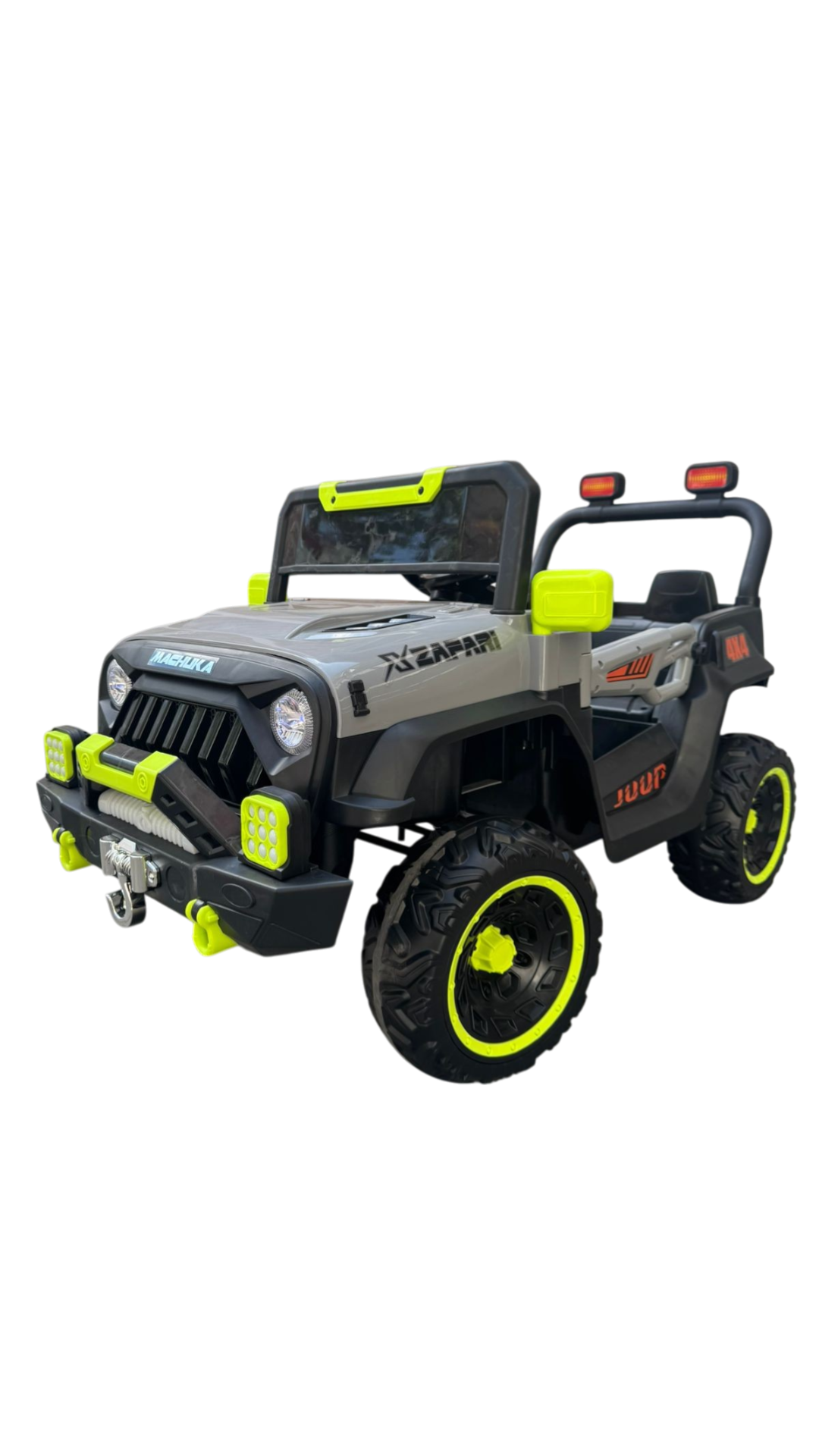 CARRO ELÉCTRICO ZAFARI 12V LLANTA EVA