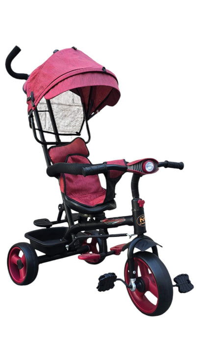 TRICICLO CON TOLDO ASIENTO GIRATORIO T10 Y T20