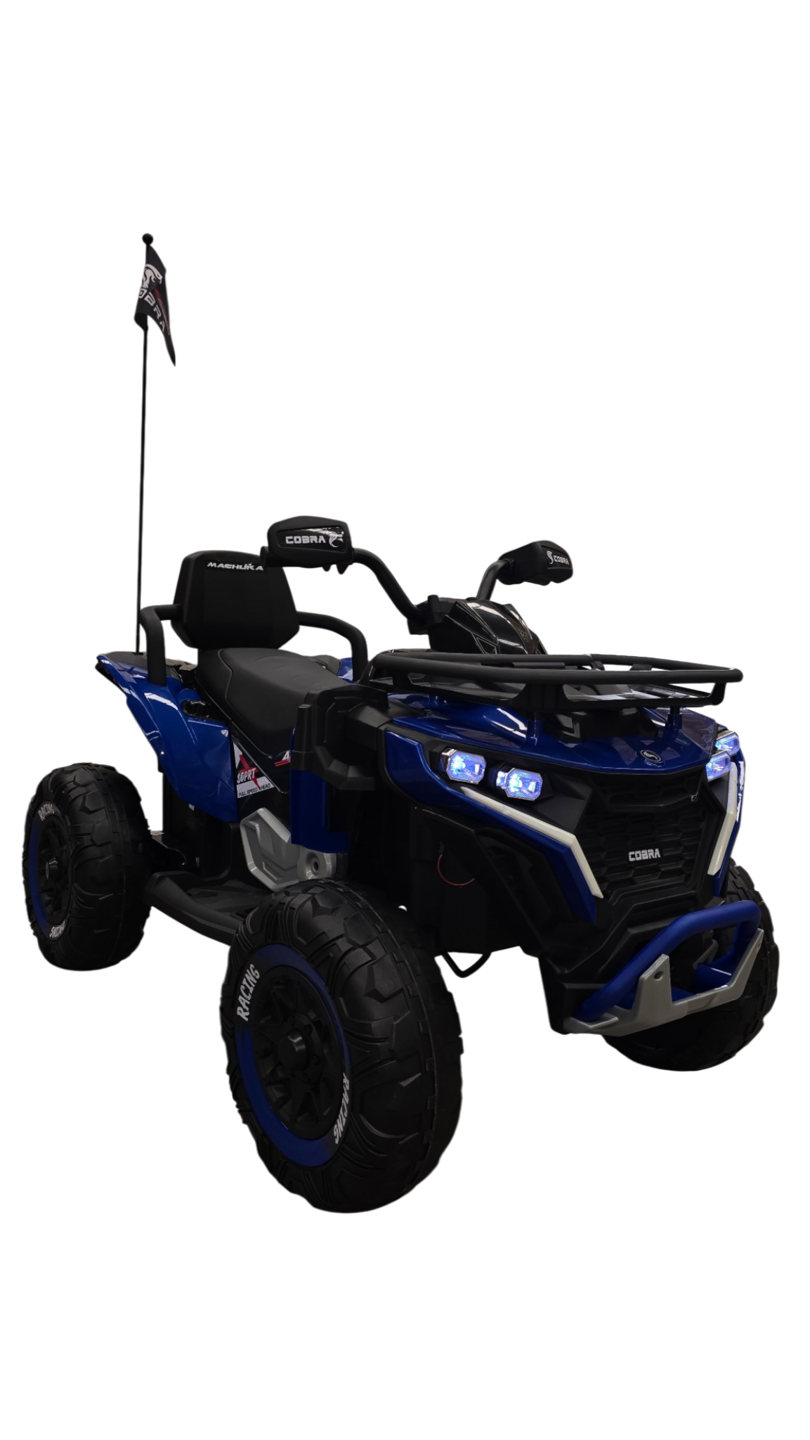 CUATRIMOTO ELÉCTRICA 12V TIPO ATV COBRA-26 CON CONTROL REMOTO