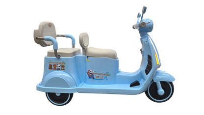 MOTONETA ELÉCTRICA 6V DOBLE ASIENTO CON CONTROL REMOTO 896-26