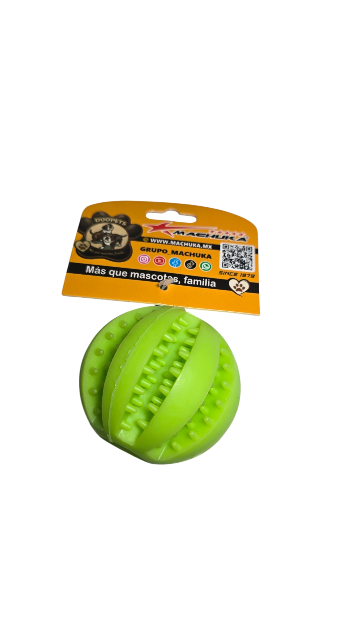 JUGUETE PELOTA DISPENSADORA DE PREMIOS MILO DUOPETS