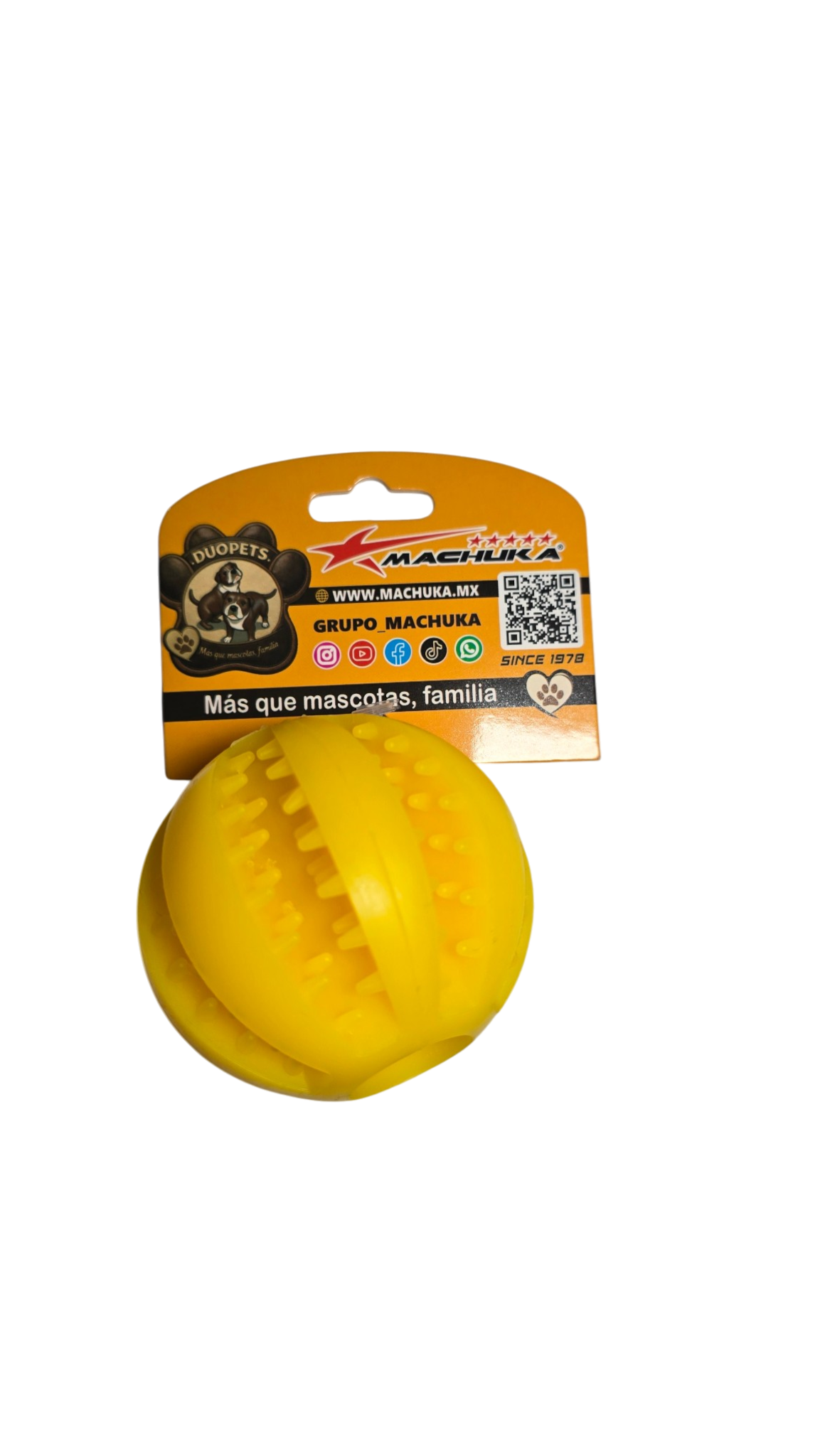 JUGUETE PELOTA DISPENSADORA DE PREMIOS MILO DUOPETS