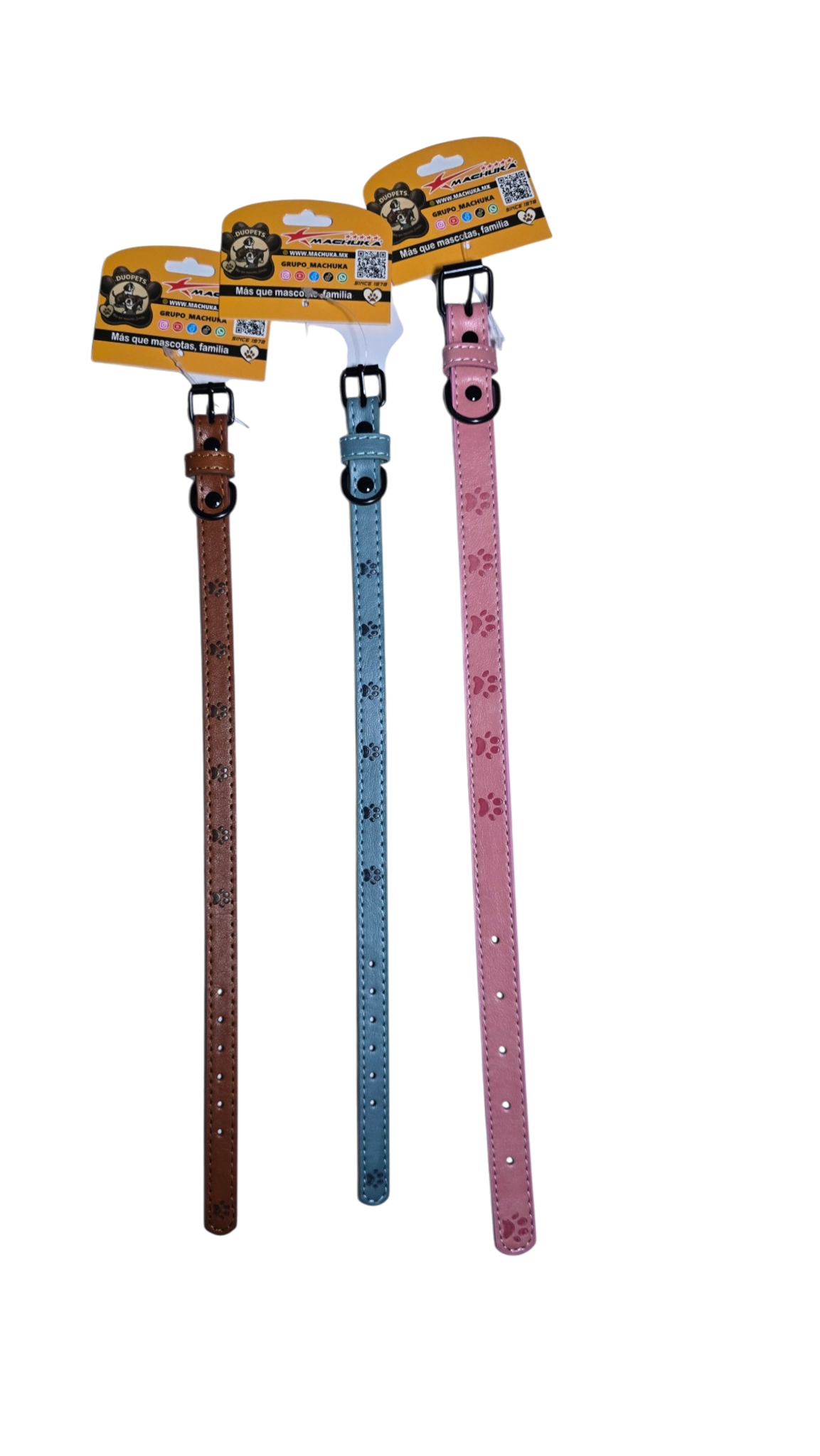 COLLAR PARA MASCOTA HUELLITAS DUOPETS