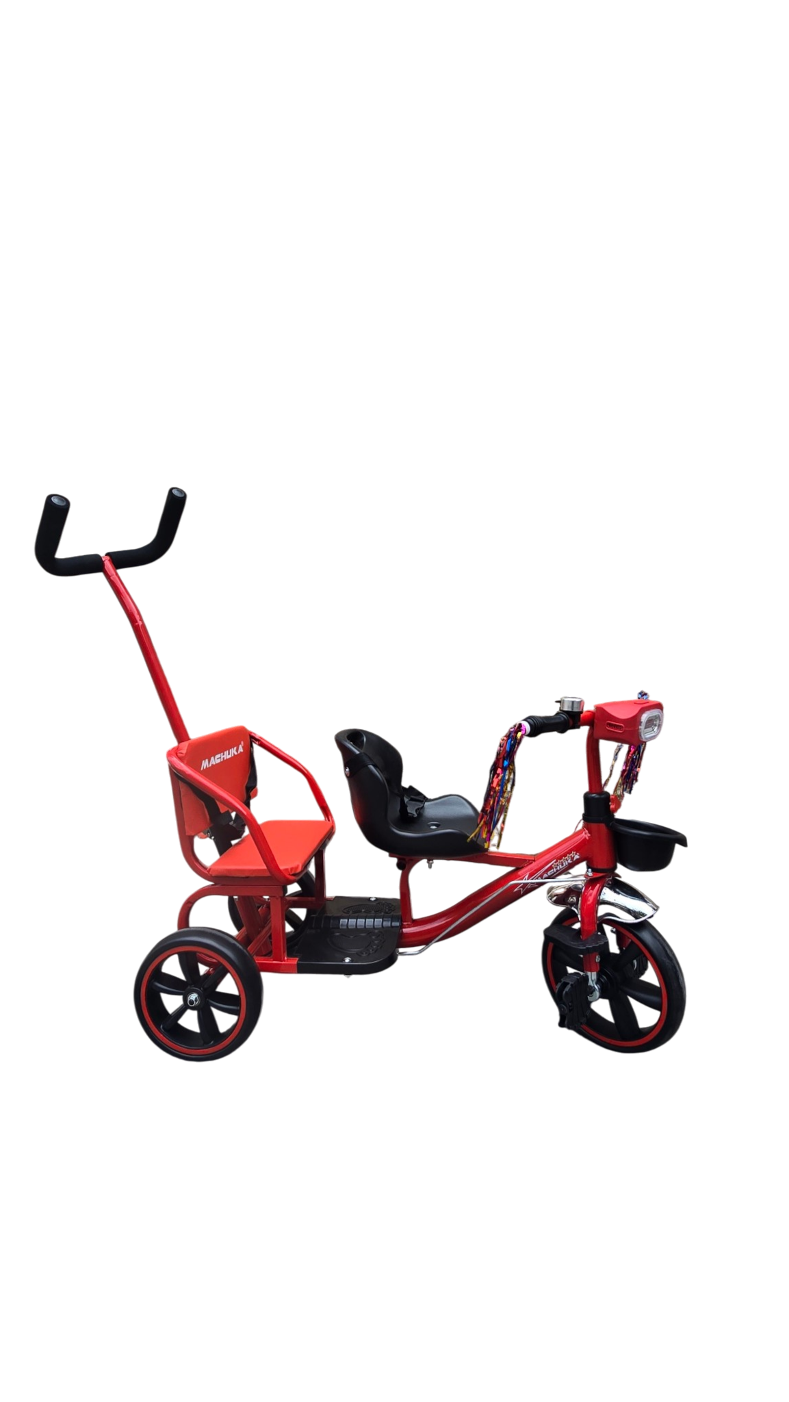 TRICICLO DOBLE CON BASTÓN DOBLE-26 MACHUKA