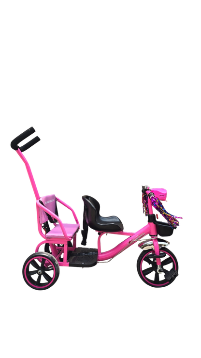 TRICICLO DOBLE CON BASTÓN DOBLE-26 MACHUKA