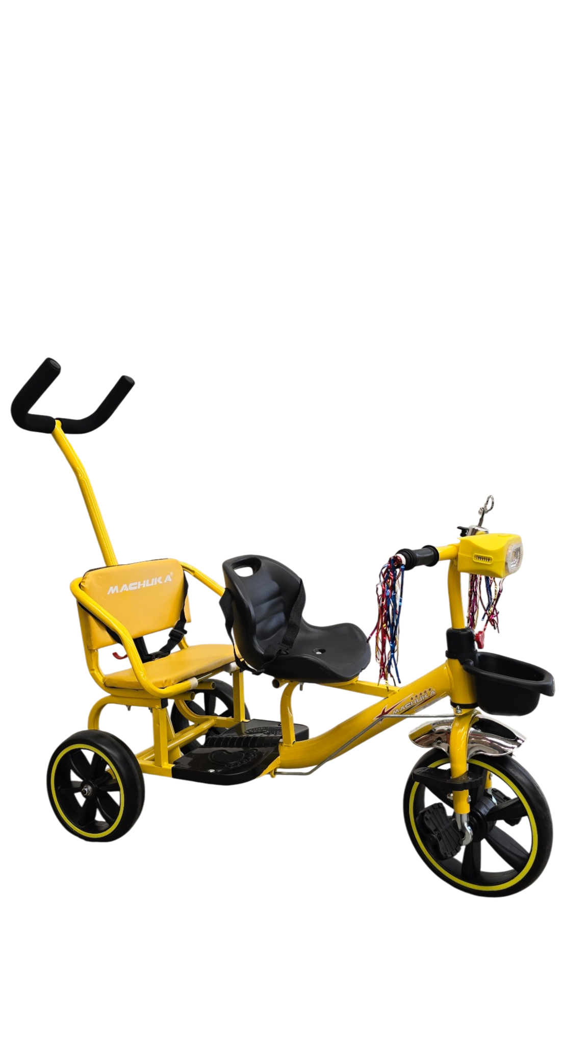TRICICLO DOBLE CON BASTÓN DOBLE-26 MACHUKA