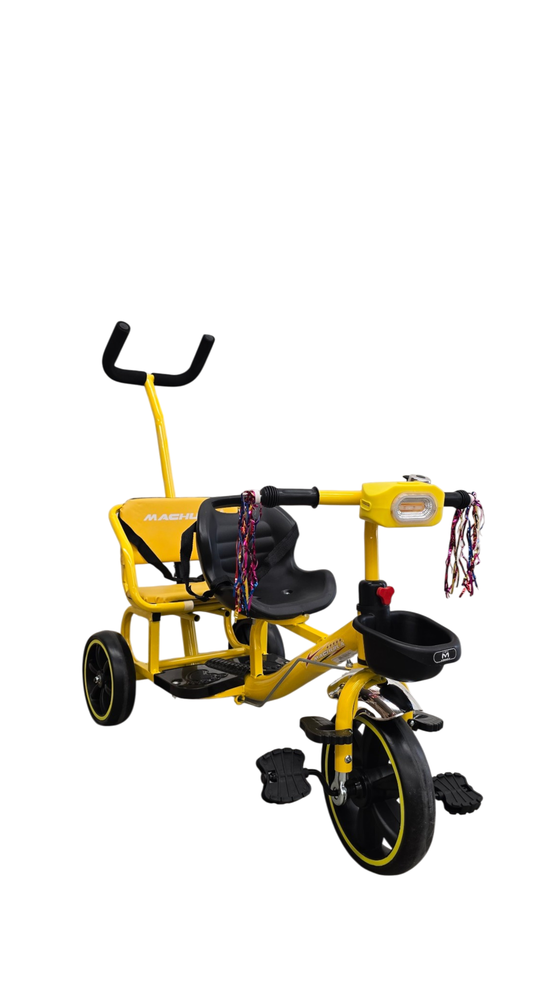 TRICICLO DOBLE CON BASTÓN DOBLE-26 MACHUKA