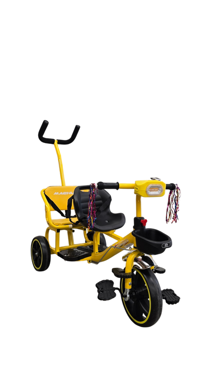 TRICICLO DOBLE CON BASTÓN DOBLE-26 MACHUKA