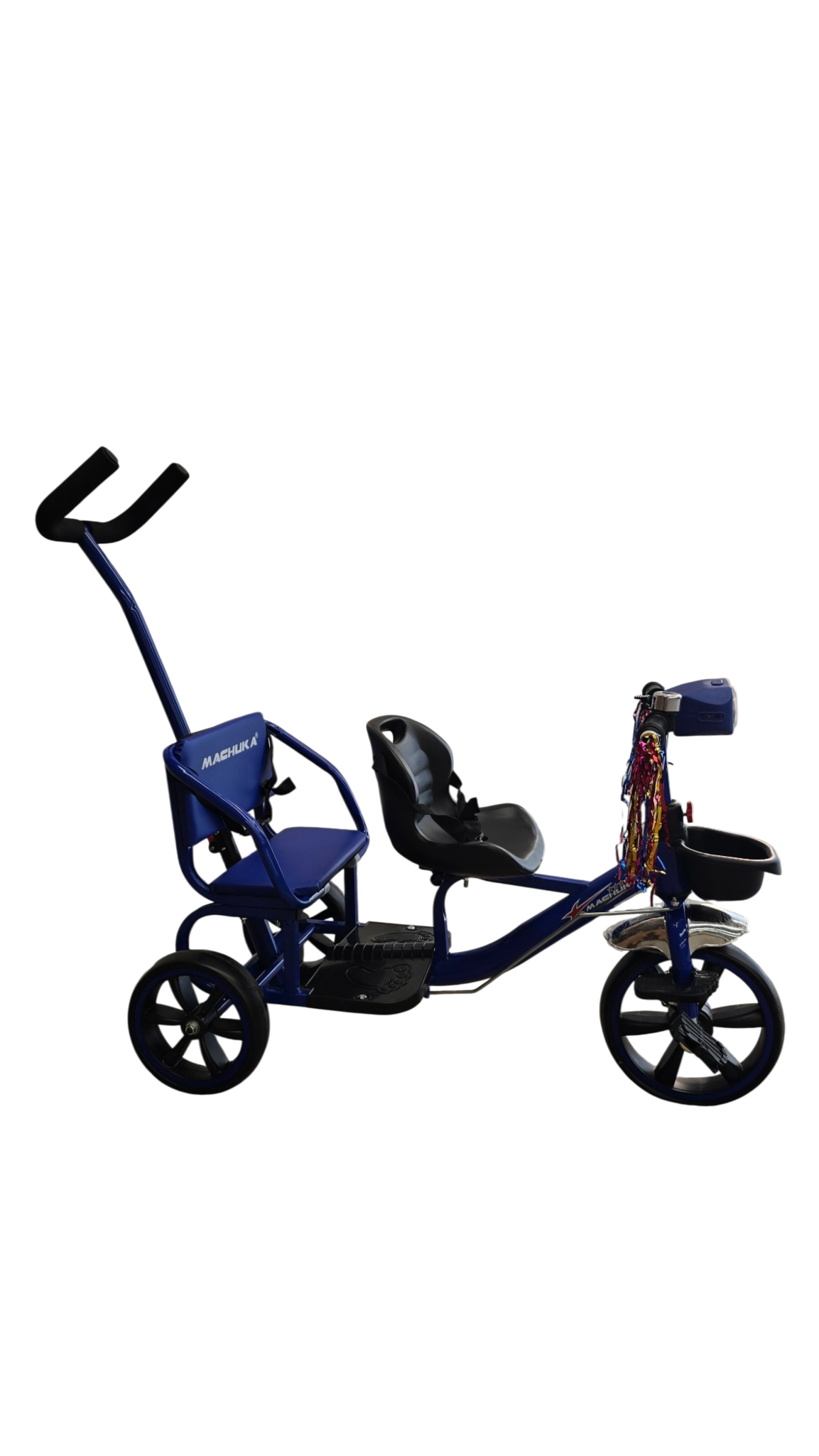 TRICICLO DOBLE CON BASTÓN DOBLE-26 MACHUKA