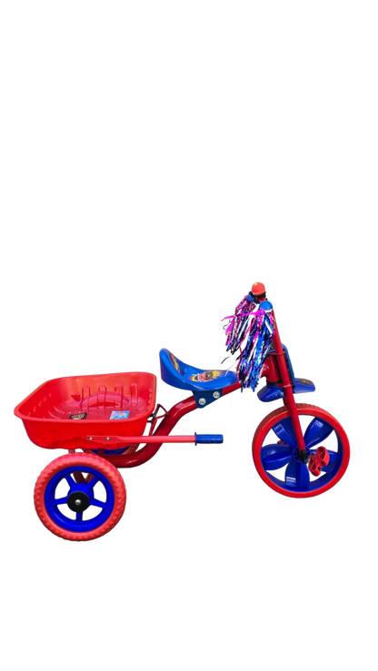 TRICICLO SUPER TRIVOLTEO-26 CON REMOLQUE MACHUKA