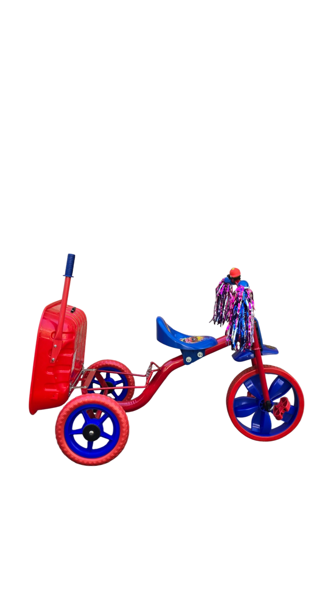 TRICICLO SUPER TRIVOLTEO-26 CON REMOLQUE MACHUKA
