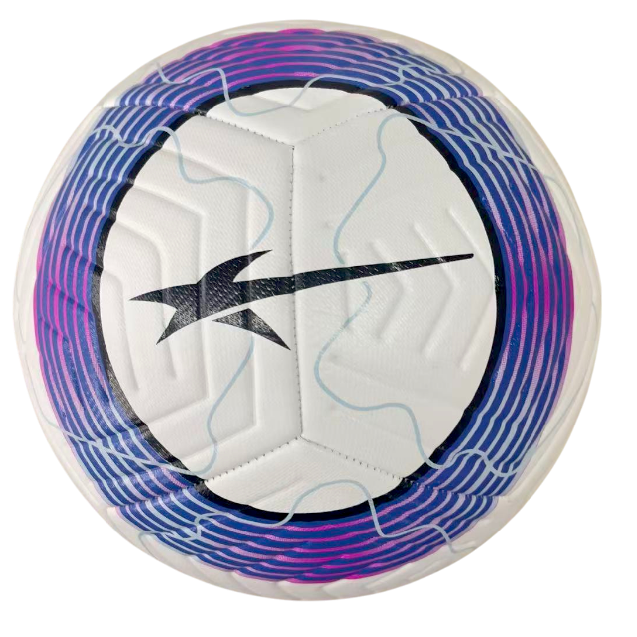 Balón Deportivo de Fútbol Alto Relieve Anillos 12 Gajos PU