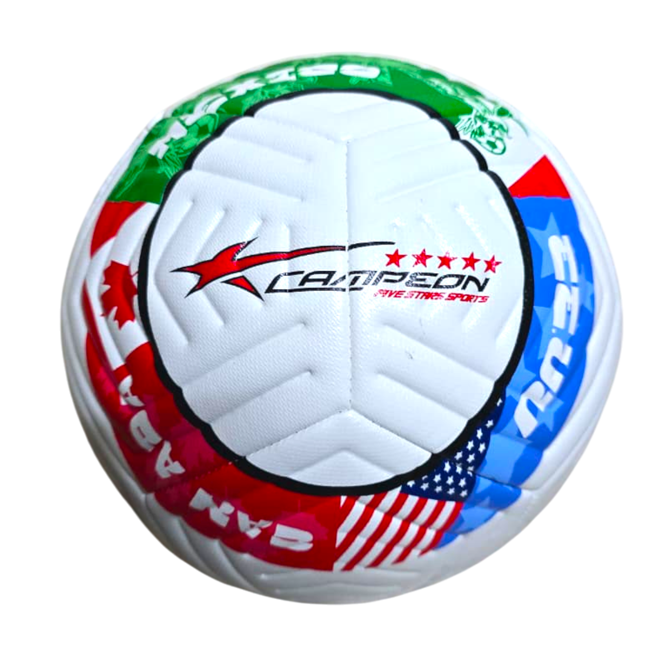 Balón Deportivo de Fútbol Alto Relieve Anillos 12 Gajos PU Edición Limitada 2026