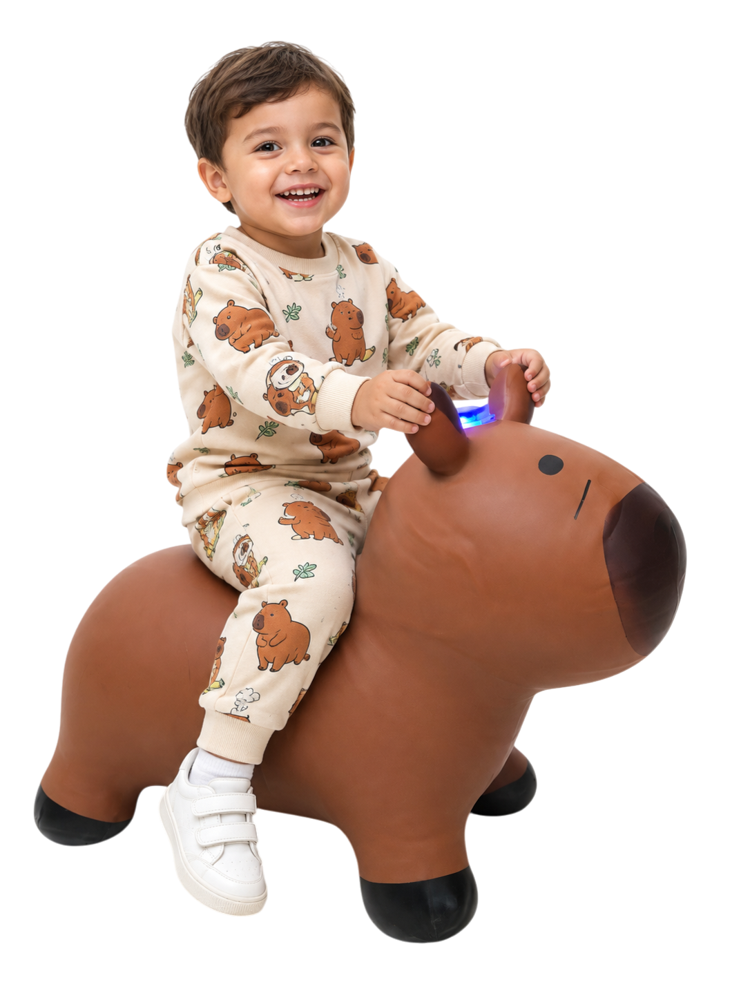 CAPIBARA MONTABLE INFLABLE BOTADOR MACHUKA