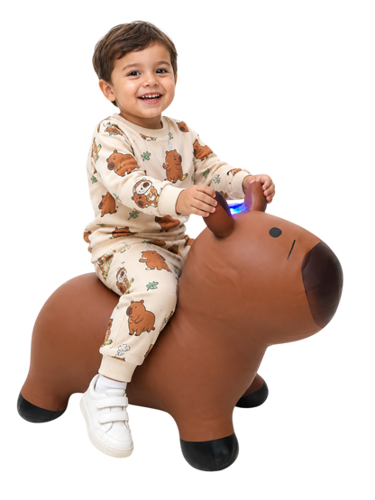 CAPIBARA MONTABLE INFLABLE BOTADOR MACHUKA