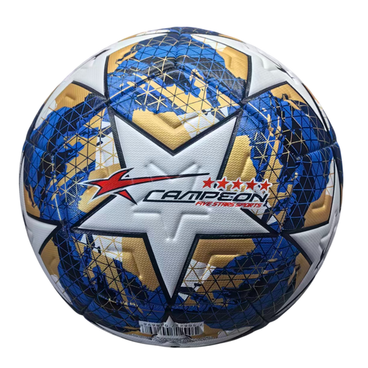 Balón Deportivo de Fútbol Alto Relieve Estrella Vortex 12 Gajos PU