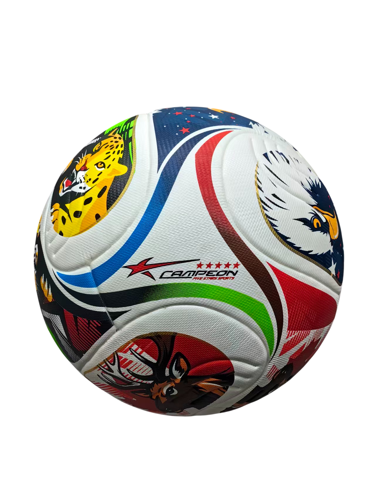 Balón Deportivo de Fútbol Laminado 7 Gajos PU