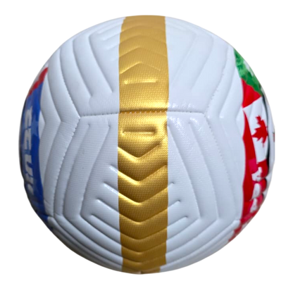 Balón Deportivo de Fútbol Alto Relieve Anillos 12 Gajos PU Edición Limitada 2026