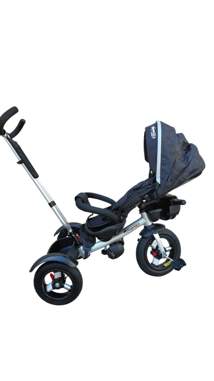 TRICICLO LUXE-25 LLANTA DE AIRE R-12 CON TOLDO