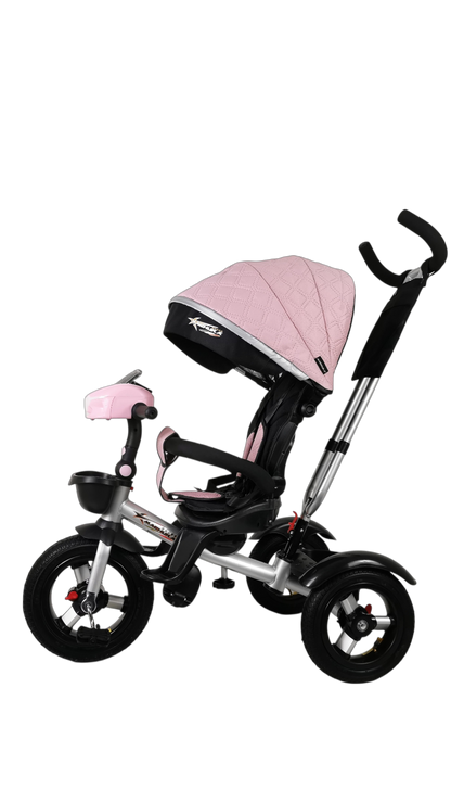 TRICICLO LUXE-25 LLANTA DE AIRE R-12 CON TOLDO