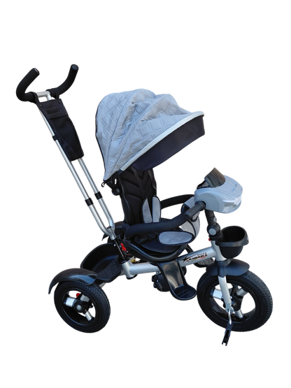 TRICICLO LUXE-25 LLANTA DE AIRE R-12 CON TOLDO