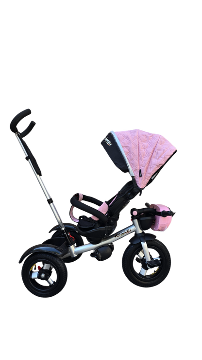 TRICICLO LUXE-25 LLANTA DE AIRE R-12 CON TOLDO