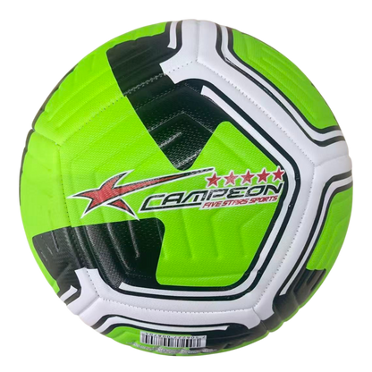 Balón Deportivo de Fútbol Alto Relieve Trébol 12 Gajos PU