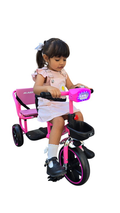 TRICICLO DOBLE-25 METALICO MACHUKA