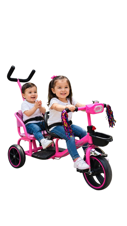 TRICICLO DOBLE CON BASTÓN DOBLE-26 MACHUKA