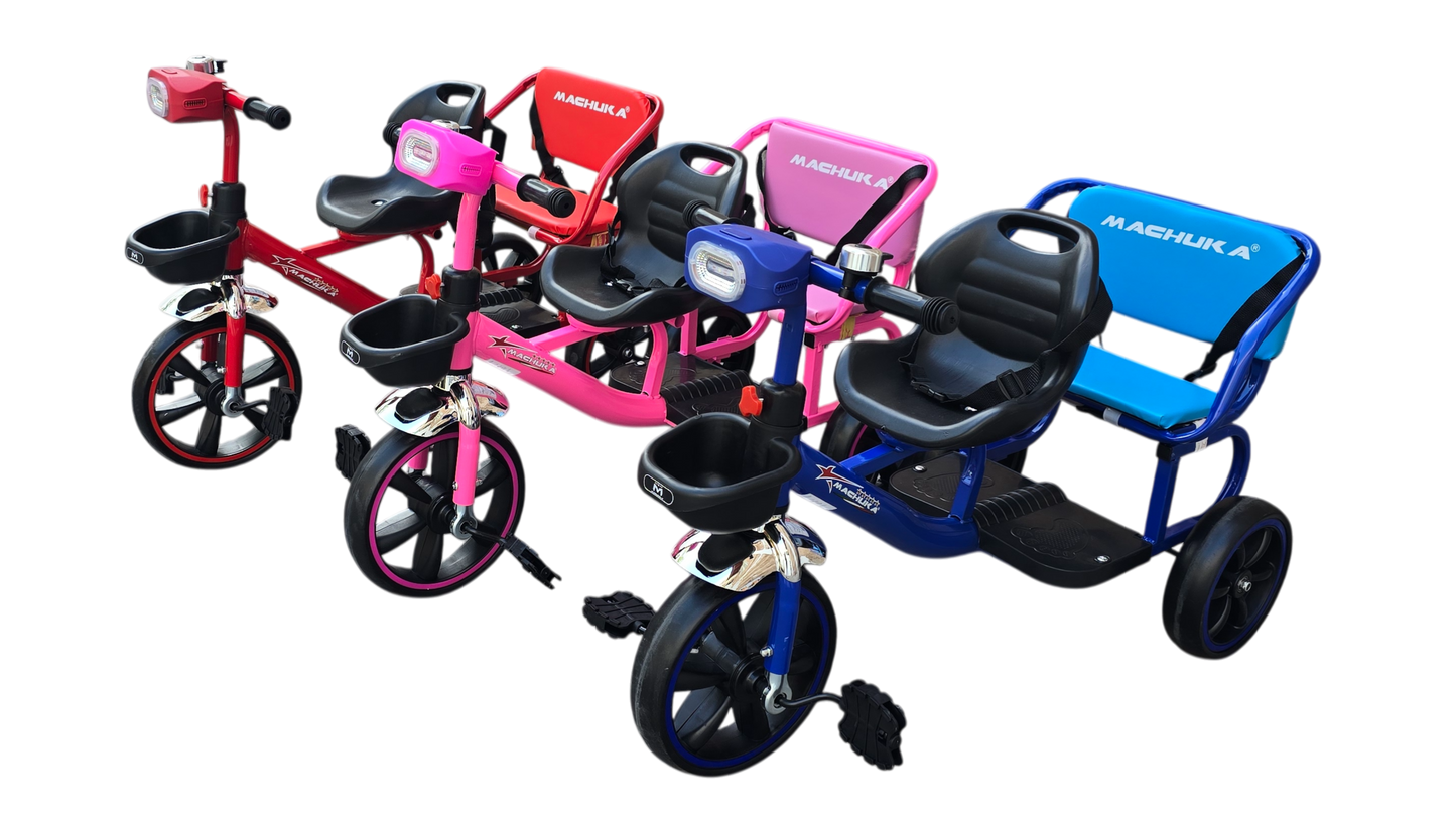 TRICICLO DOBLE-25 METALICO MACHUKA