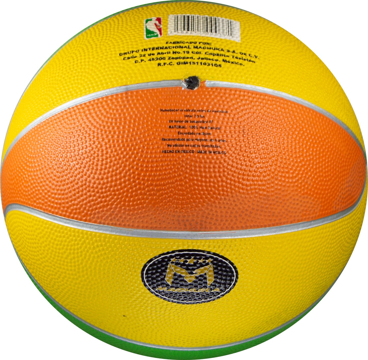 BALÓN BASKETBALL #7 MULTICOLOR